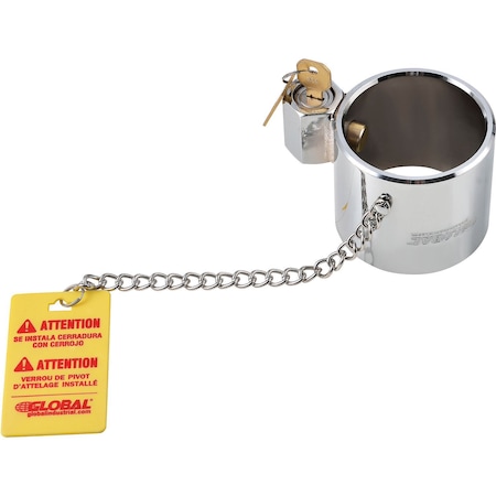 Global Industrial King Pin Lock Keyed Different 262063